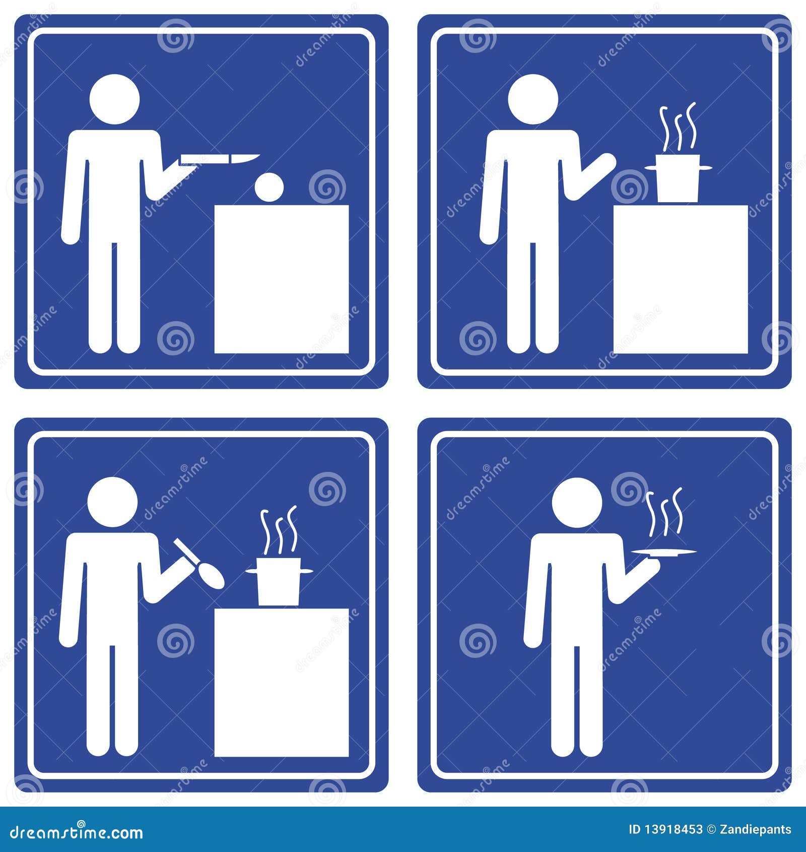 pictograph - cooking, male