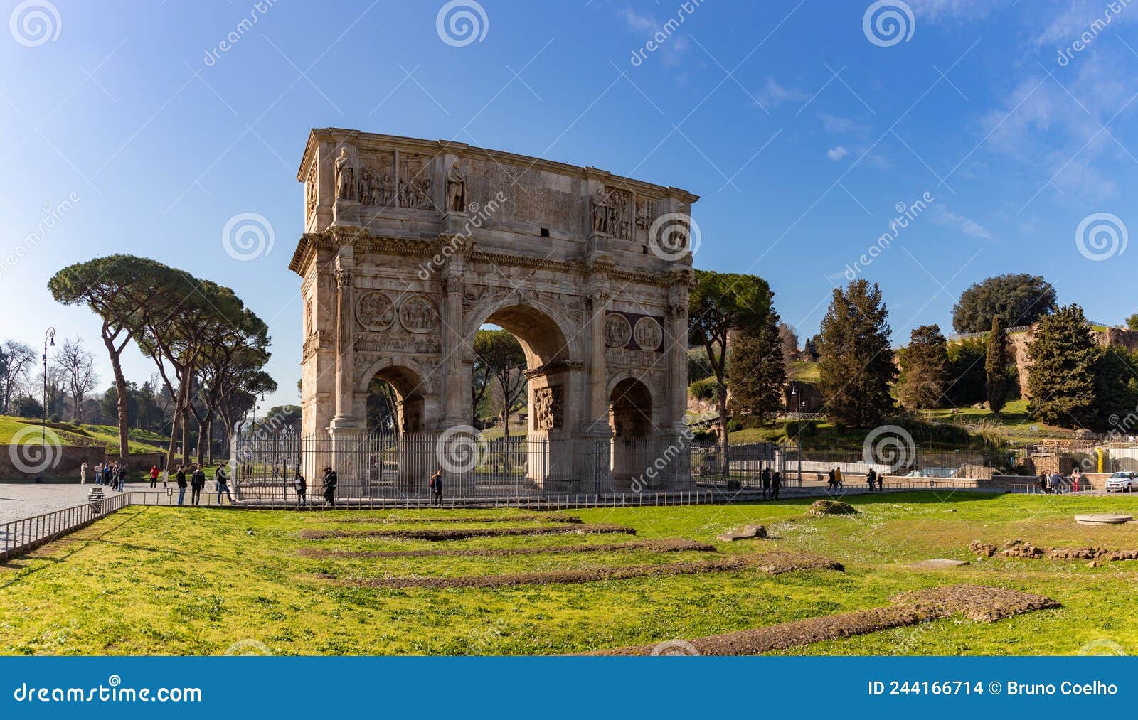 Arch of Constantine editorial stock image. Image of constantine 244166714