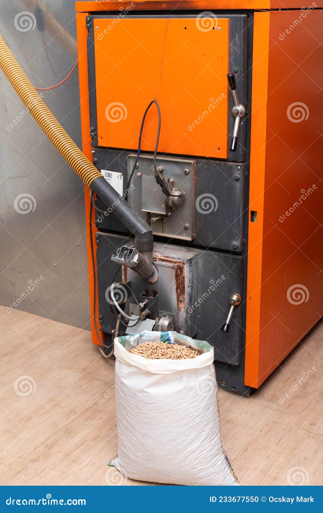 Central heating system stock photo. Image of central 233677550