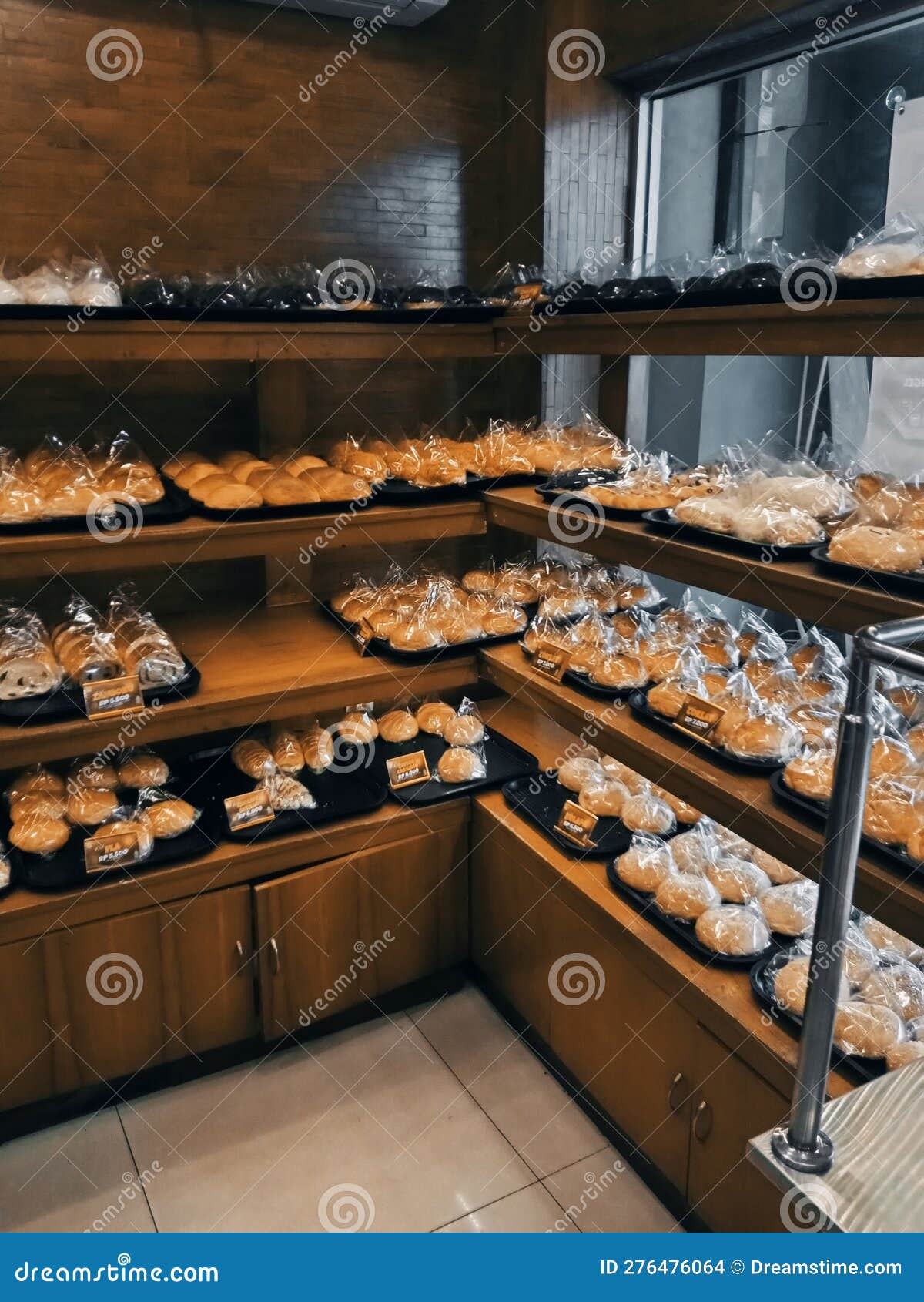 This is a Picture of Bread Store Them Have Some Menu Stock Photo
