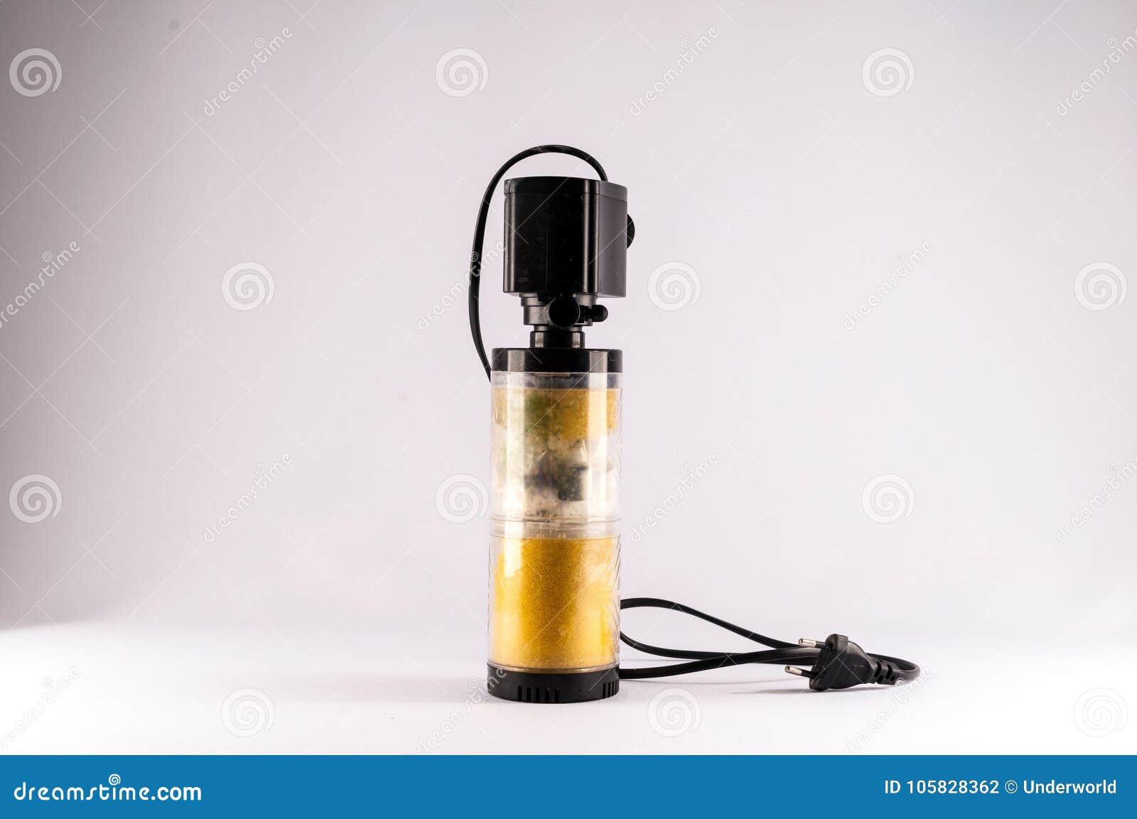 Aquarium Filter Pump stock photo. Image of macro, filter 105828362