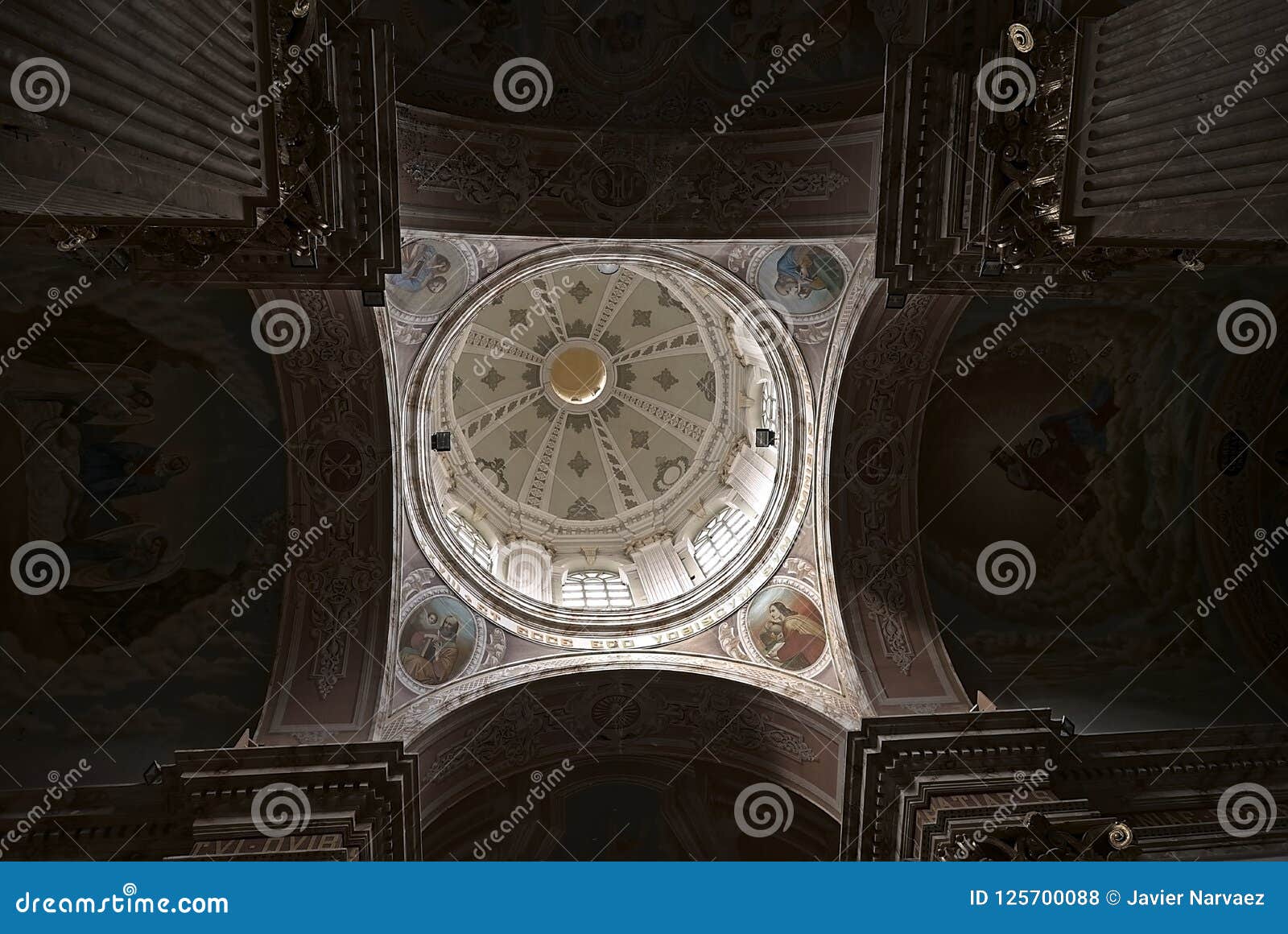 cupula of the cathedral of pasto