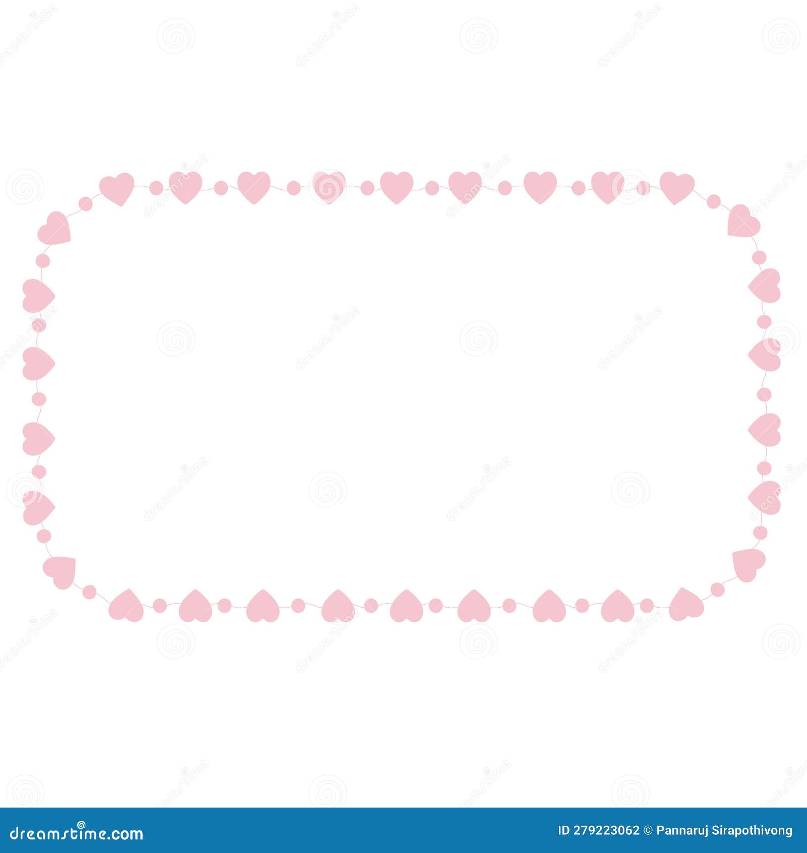 Picture Flower Frame Heart Rounded Rectangle Stock Vector - Illustration of  vector, pink: 279223062, image size:1600x1690