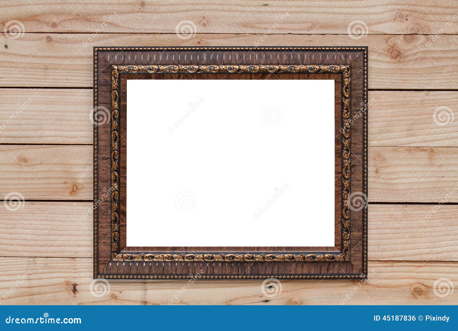 Picture frame stock photo. Image of ornament, gilded 45187836
