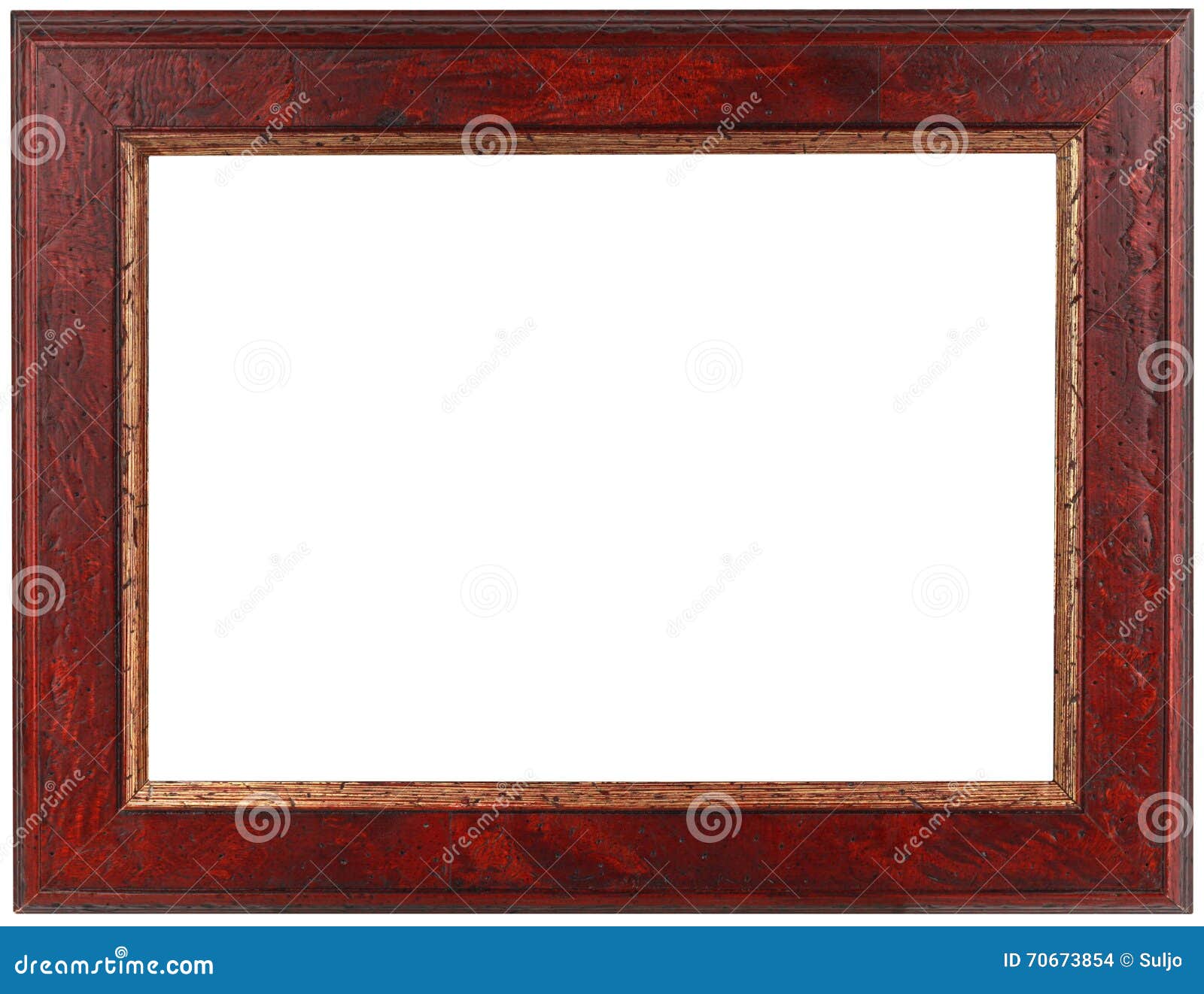 Picture Frame Cutout stock photo. Image of white, textured 70673854