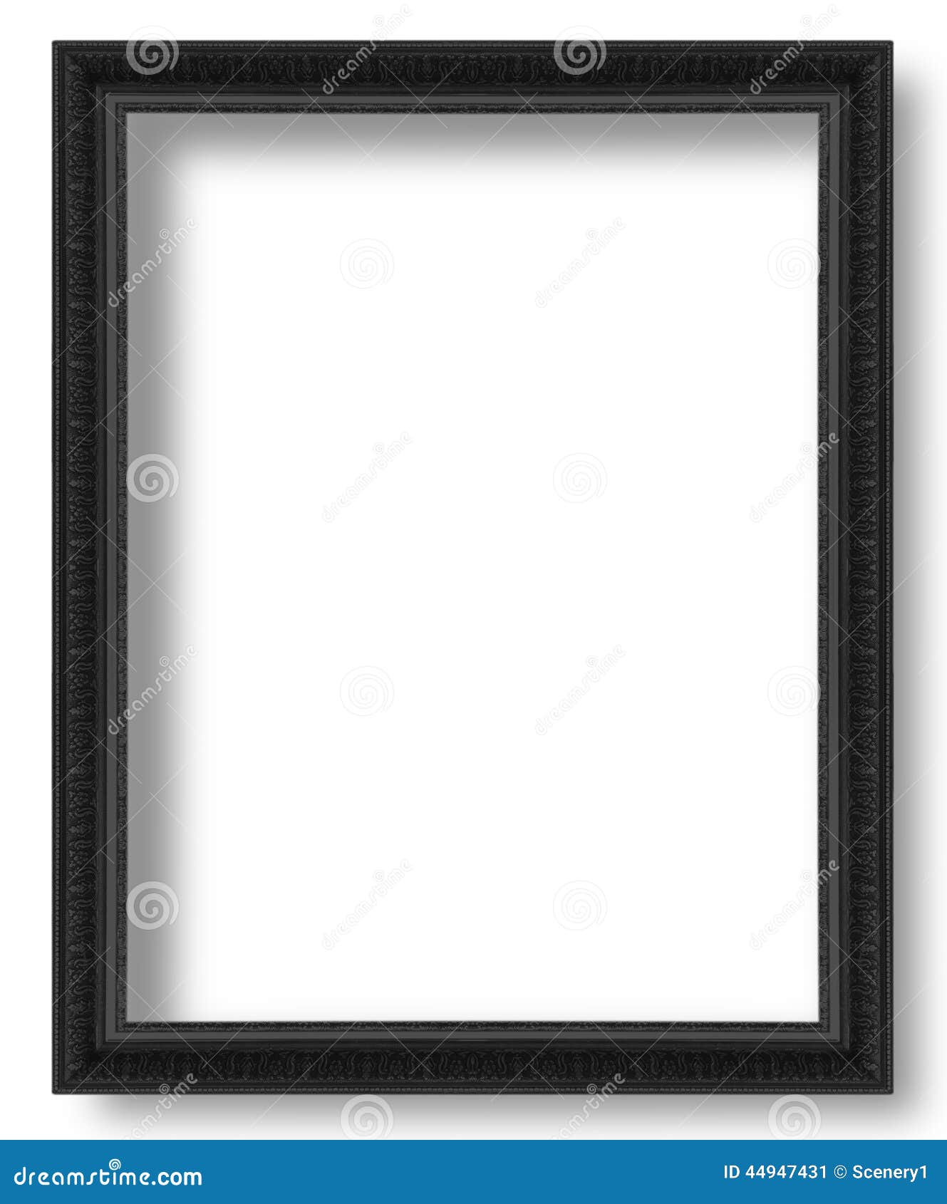 Picture Frame stock image. Image of decor, frame, black 44947431