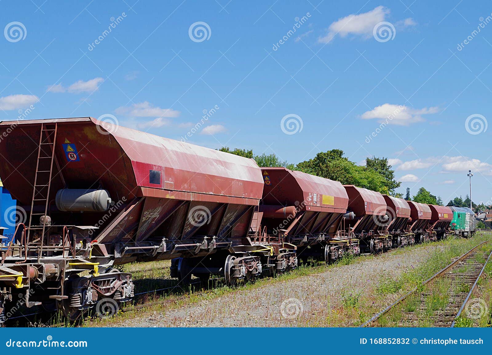 Picture of a Freight Train, More Environmentally Friendly Transport