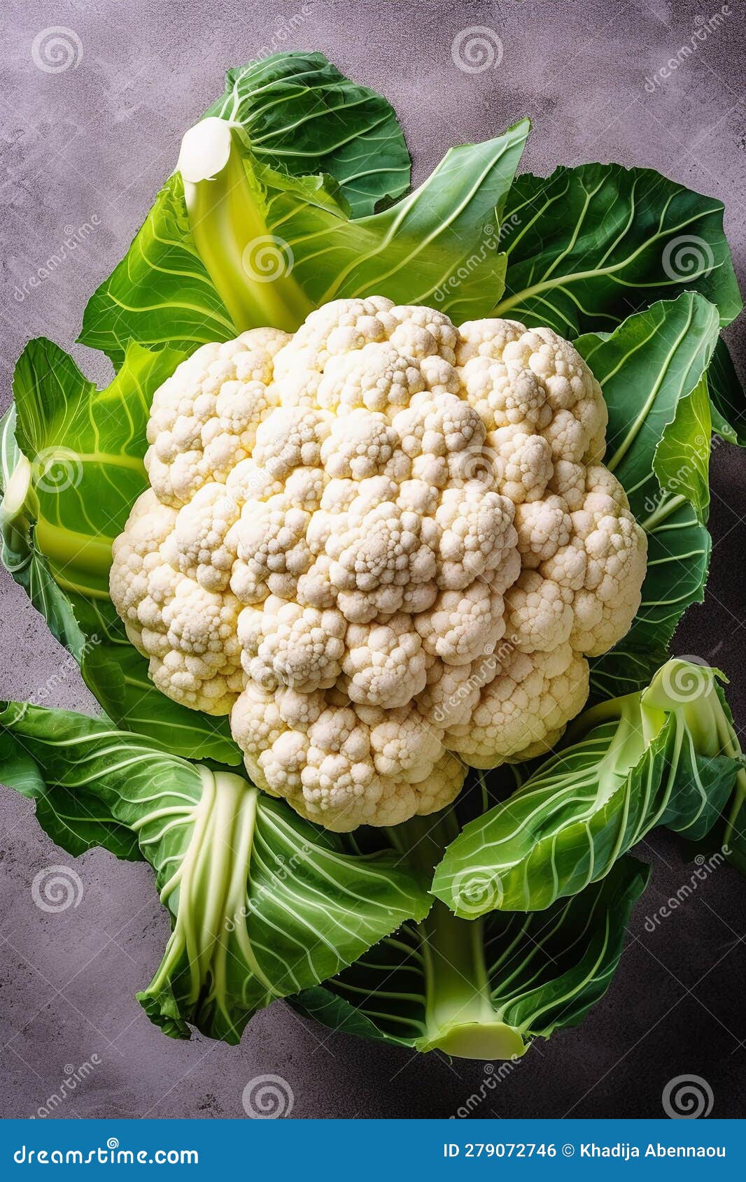 A Head of Cauliflower Its Versatile Flore Stock Illustration