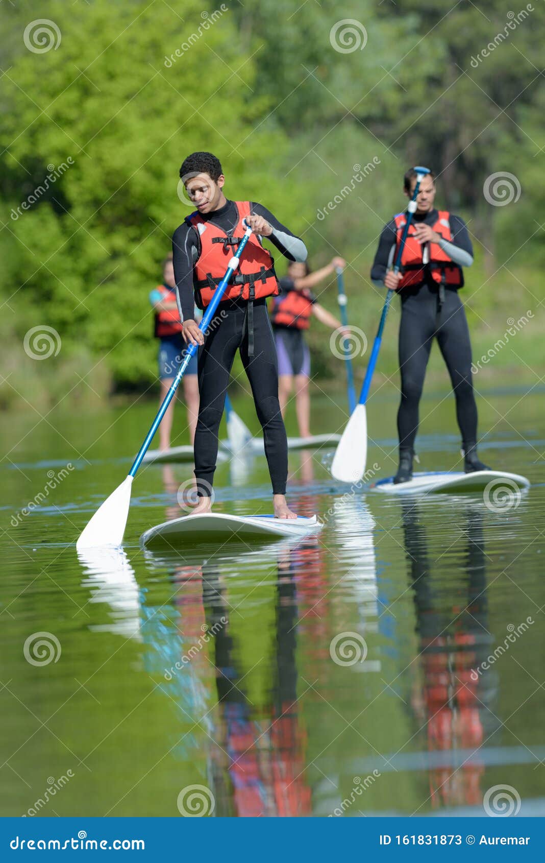 Picture Men in Stand Up Paddle Boards Stock Image - Image of sail ...