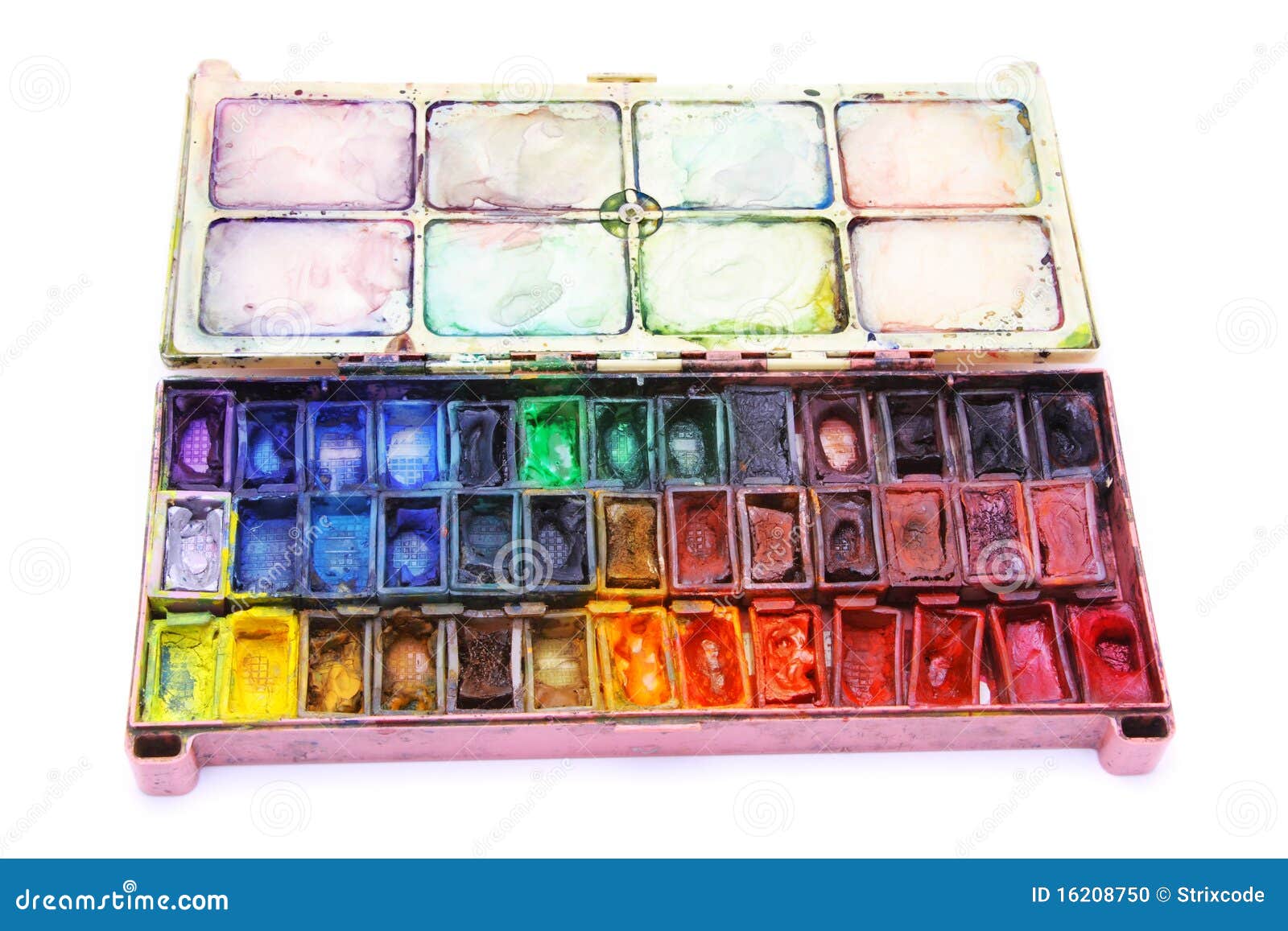 picture of professional aquarelle paintbox