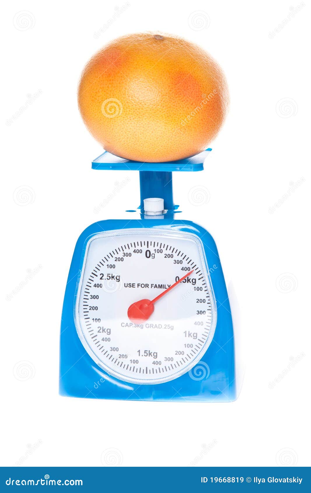 Picture of a Scale and a Grapefruit Stock Image Image of healthy