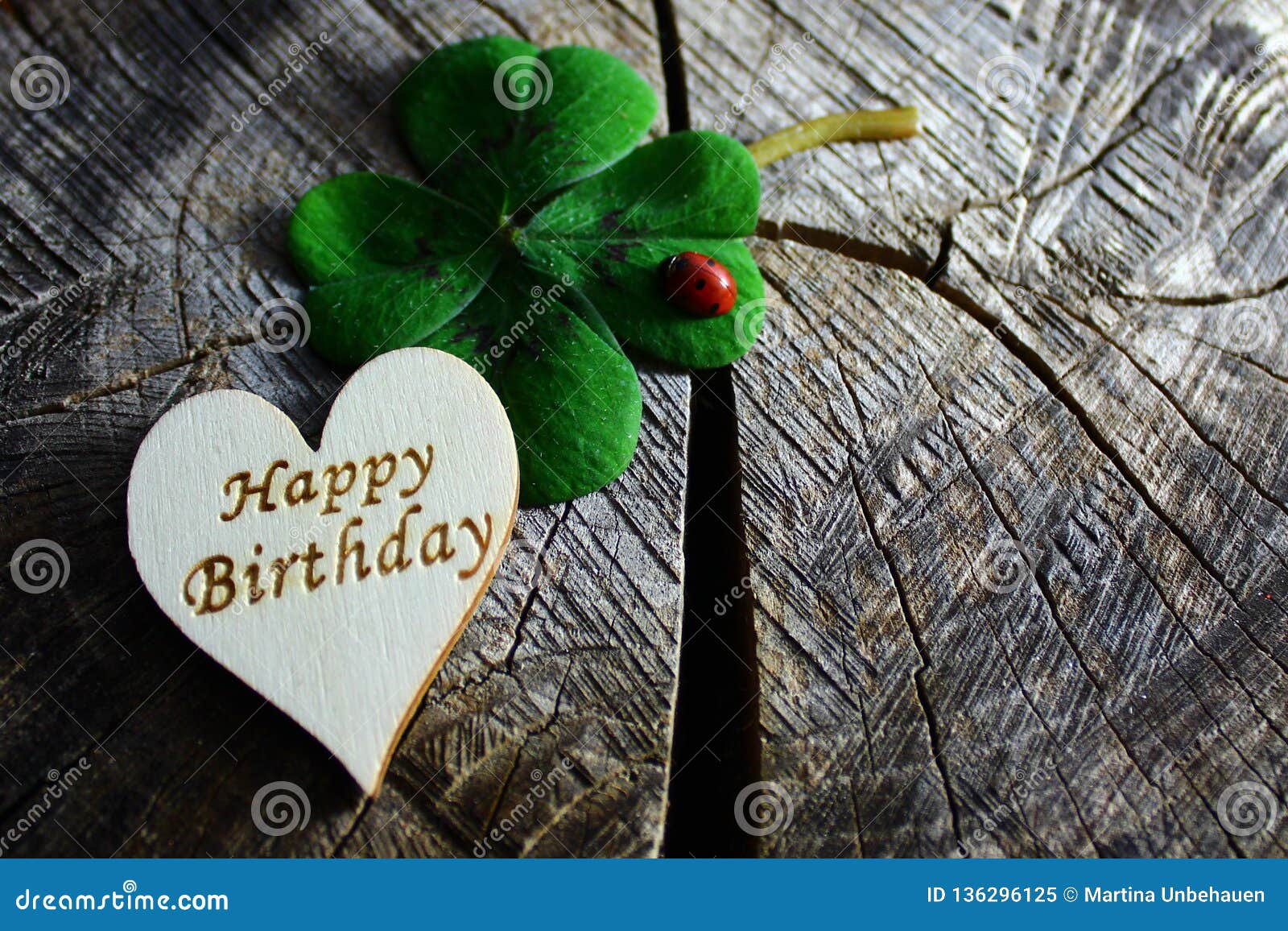 wallpapers Happy Birthday Wishes With Heart Images https www dreamstime com picture shows wooden heart happy birthday greetings lucky clover ladybird happy birthday greetings image136296125