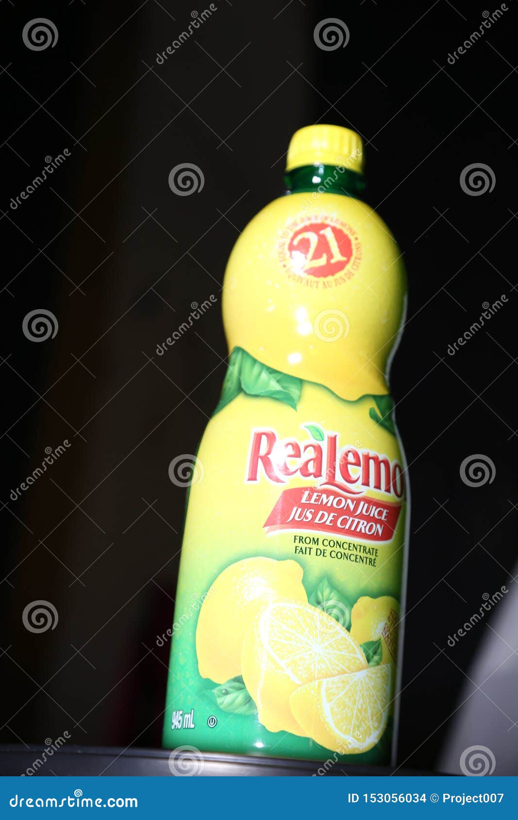 ReaLemon Brand- the Chefs Favourite Lemon Flavour Editorial Stock