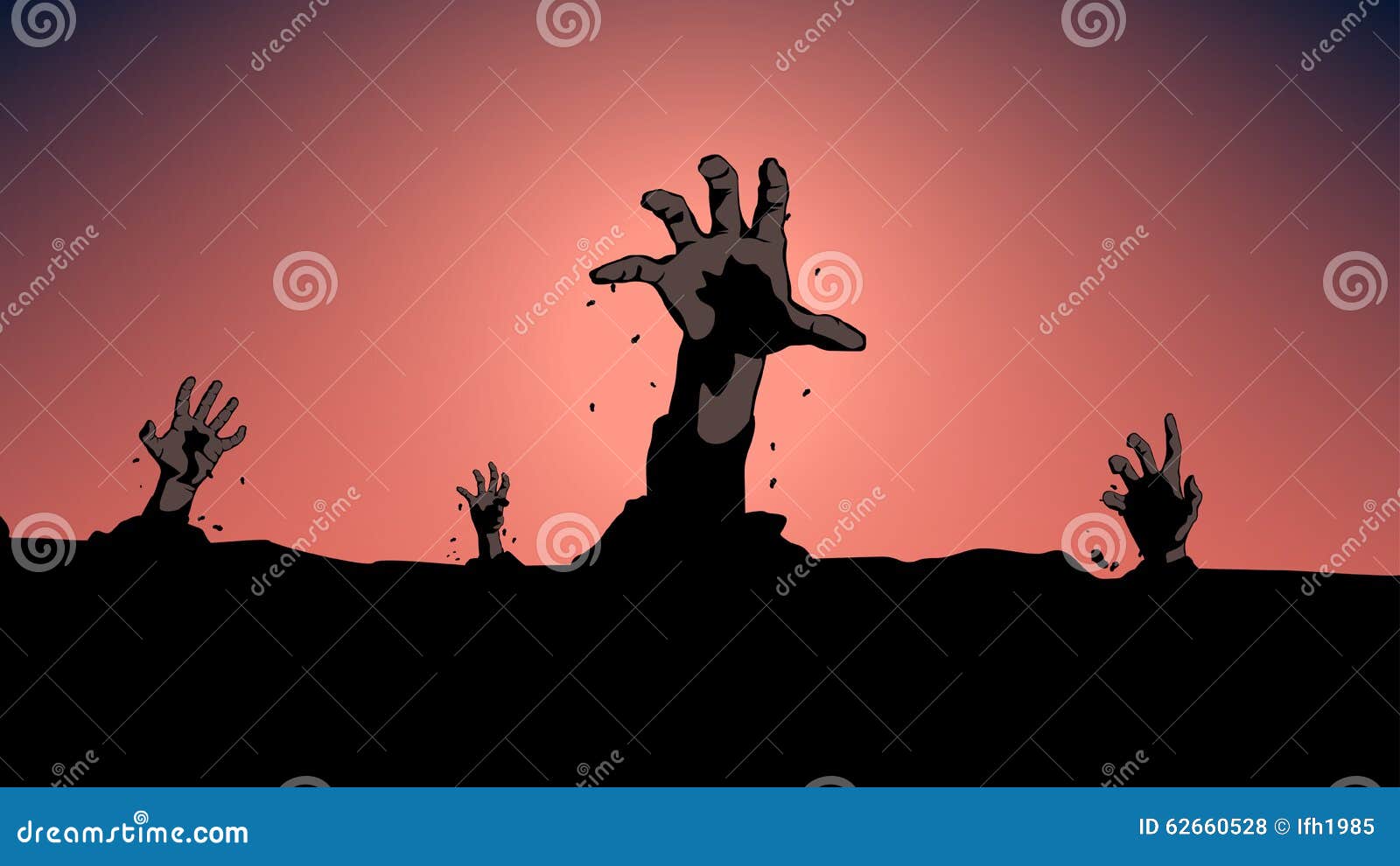 Picture of zombie stock vector. Illustration of ghost - 62660528