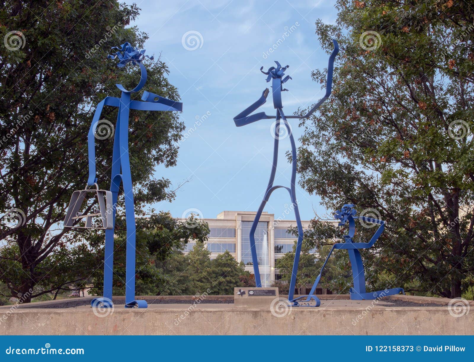 Time Management By Zad Roumaya Texas Sculpture Garden Hall Park