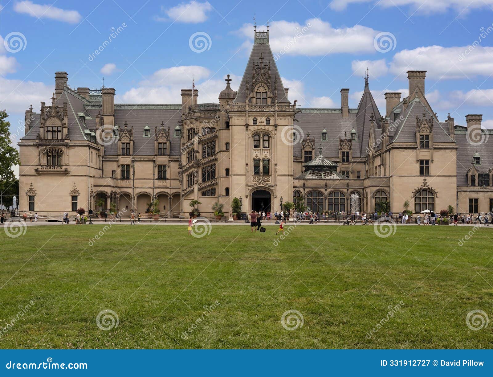 Biltmore Mansion, Main Residence of the Biltmore Estate, a Historic