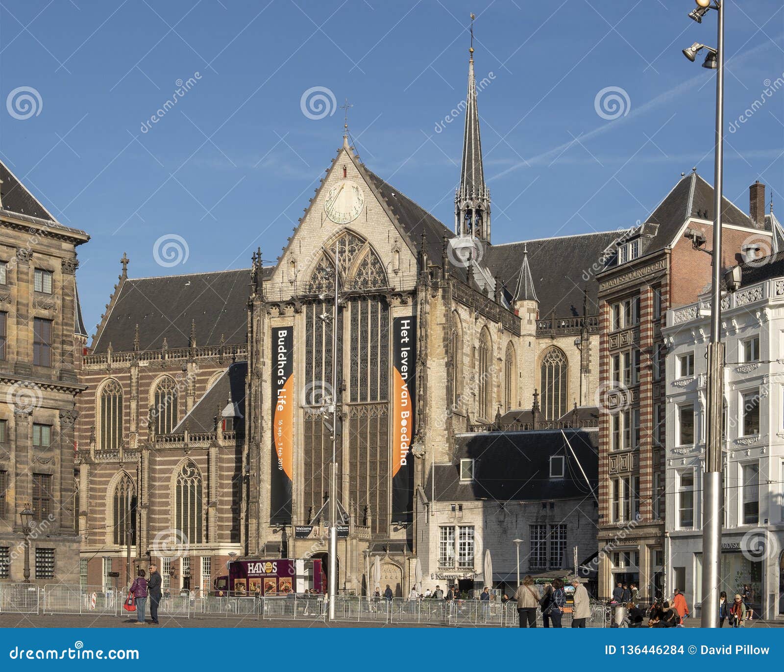 De Nieuwe Kerk Amsterdam De Nieuwe Kerk Amsterdam, with Visitor Entrance on Dam Square
