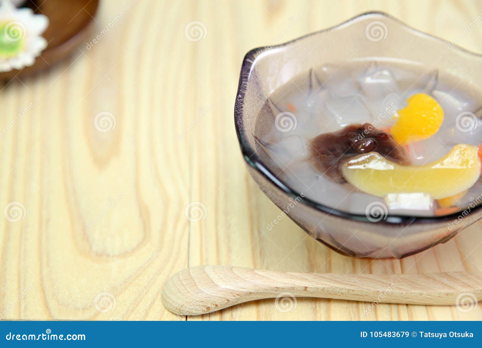 Japanese fruit punch stock image. Image of sweet, confectionery 105483679