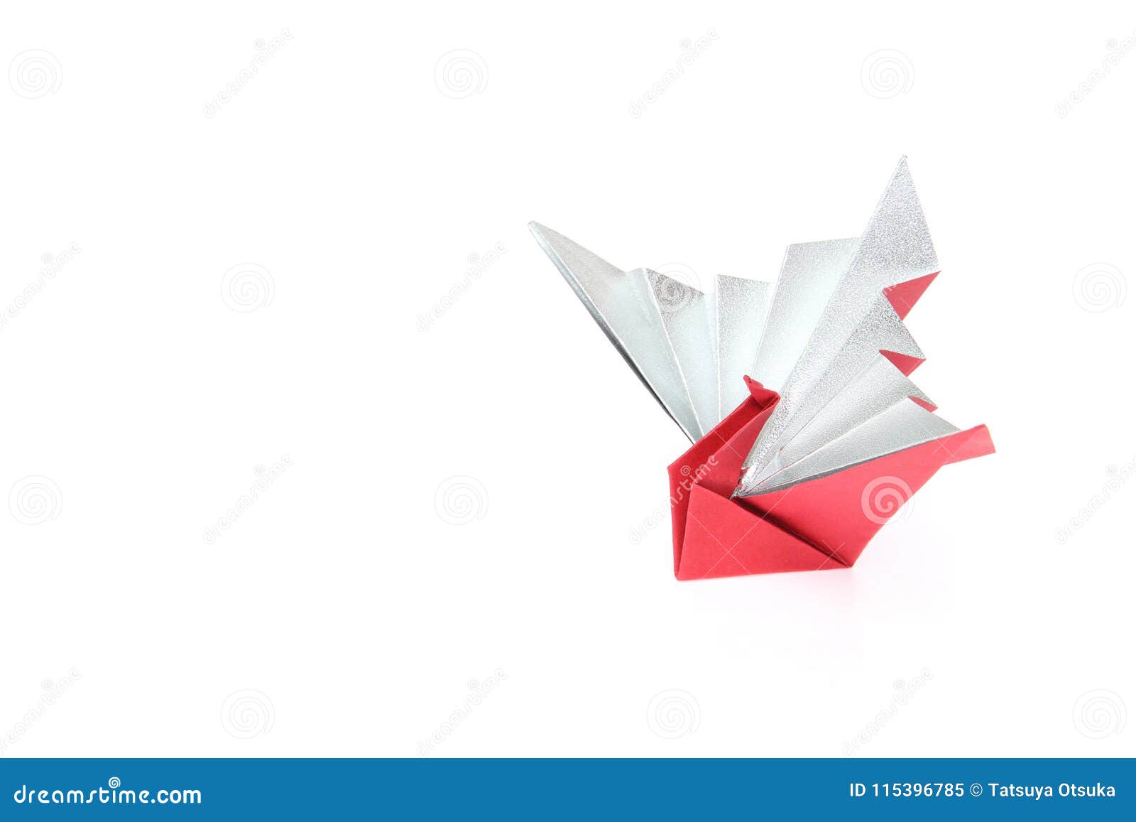 Origami Crane in a White Backgound Stock Image Image of celebration, bird 115396785