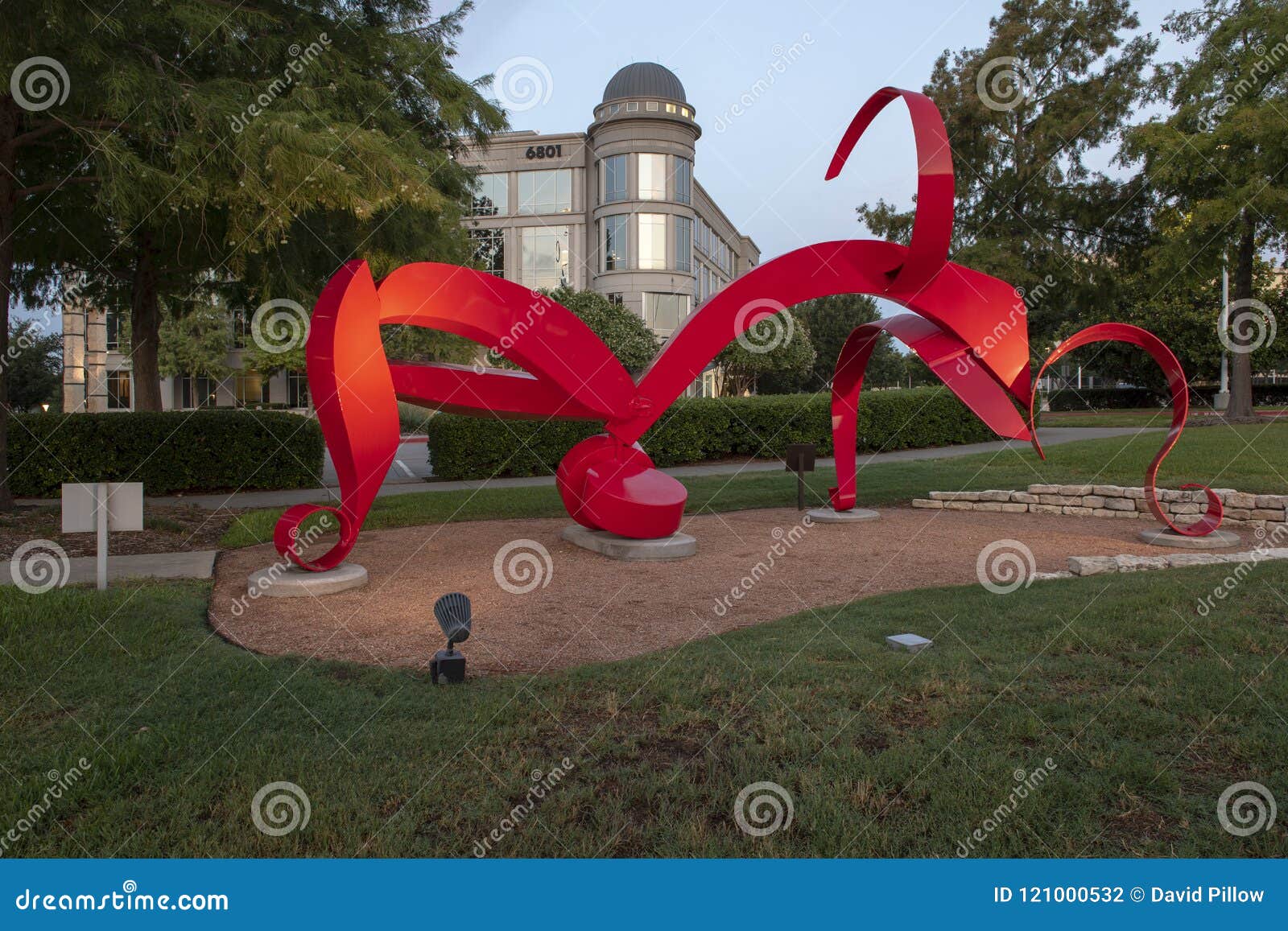 La Mujer Roja By Michelle O Michael Texas Sculpture Garden Hall