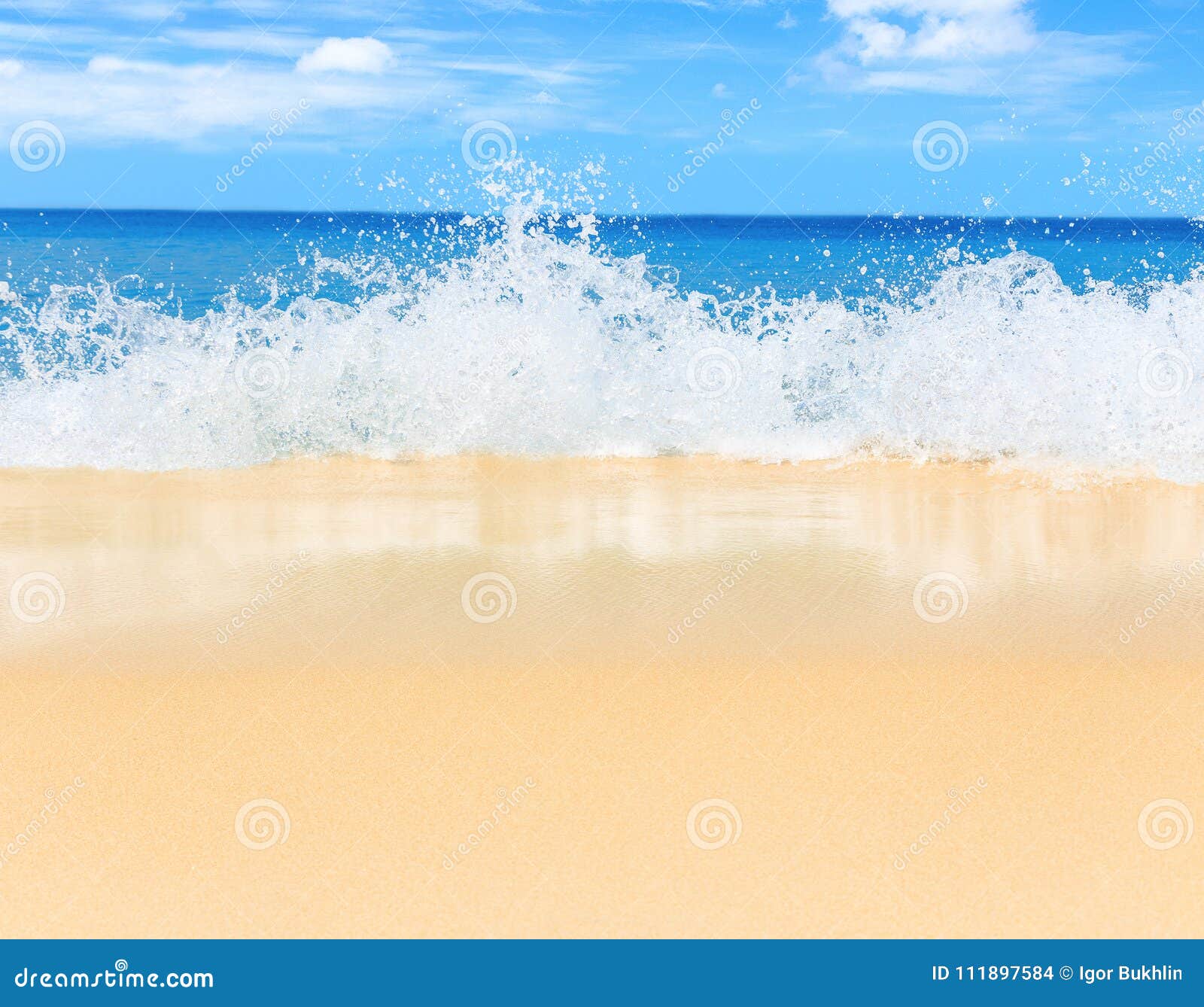 picturesque view of andaman sea with strong and high waves in phuket island, thailand. tropical beach at the exotic island.