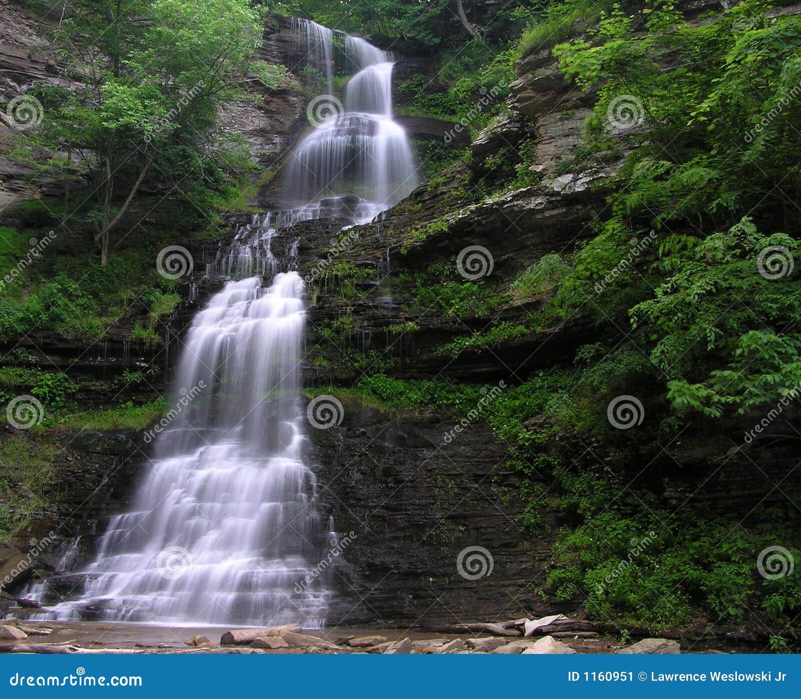 picturesque waterfall