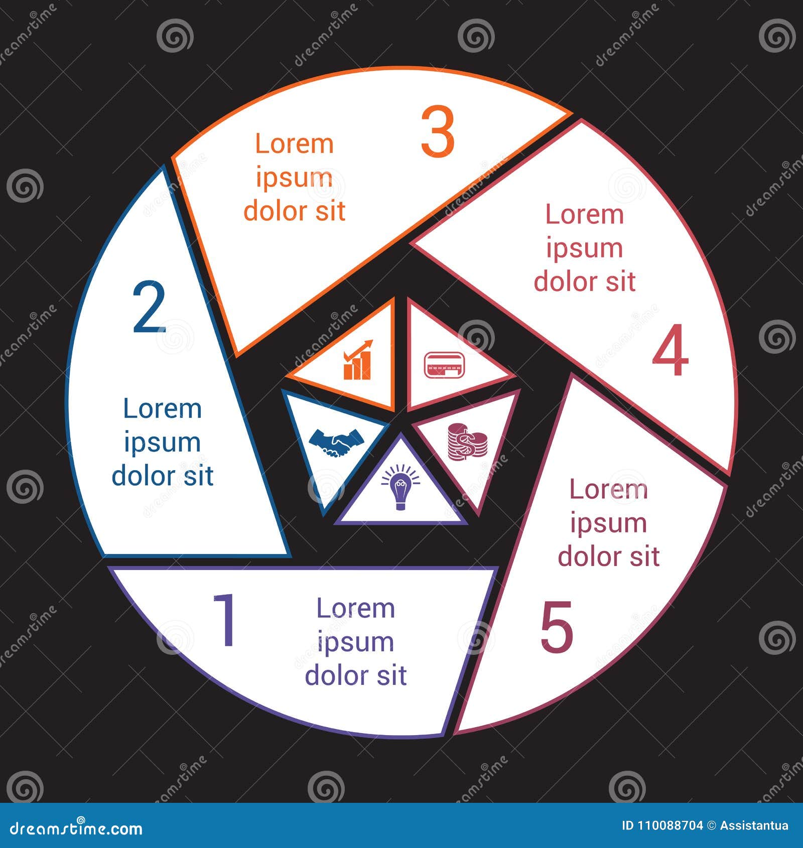 Pie Chart Lines