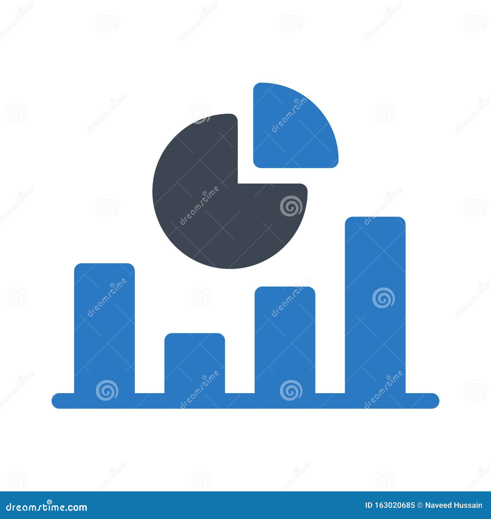 Pie Chart Board Chart Setting Glyph Color Icon Stock Vector Chart Board App Free Download