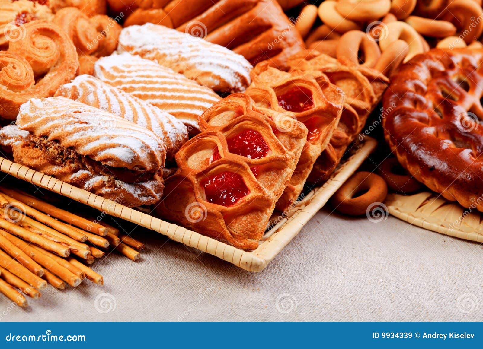 Pie and cookies stock image. Image of meal, diversity 9934339