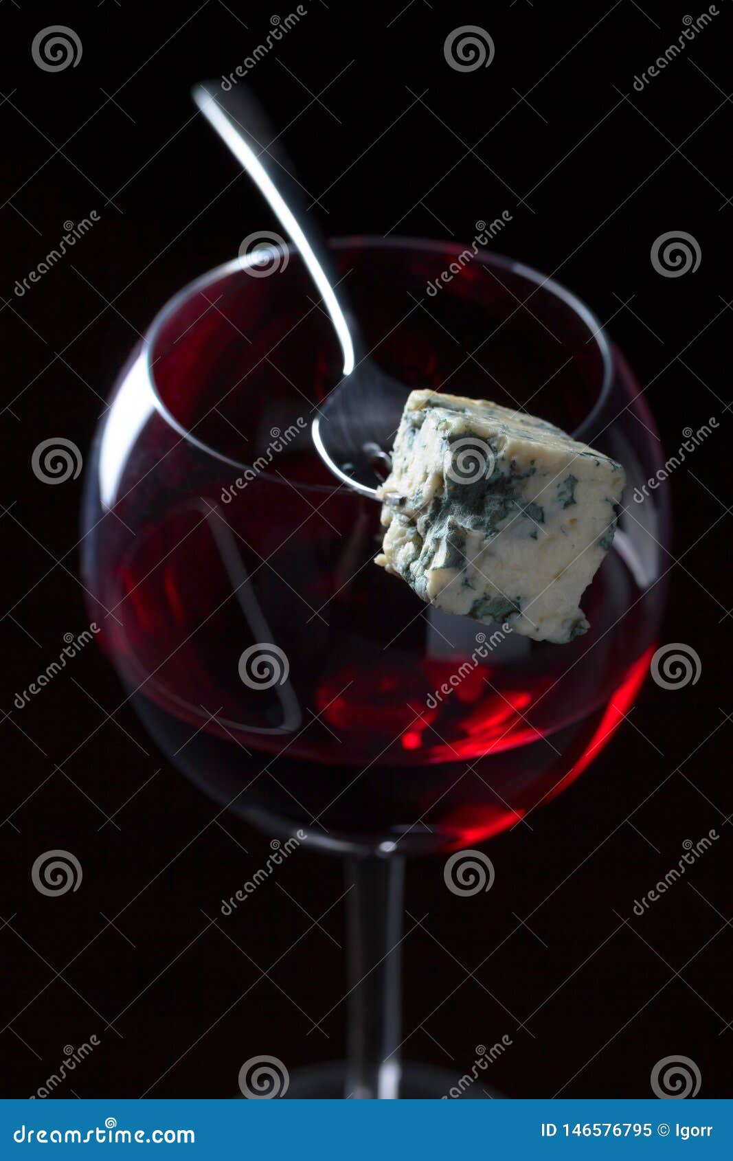 Blue cheese and red wine stock image. Image of delicatessen 146576795