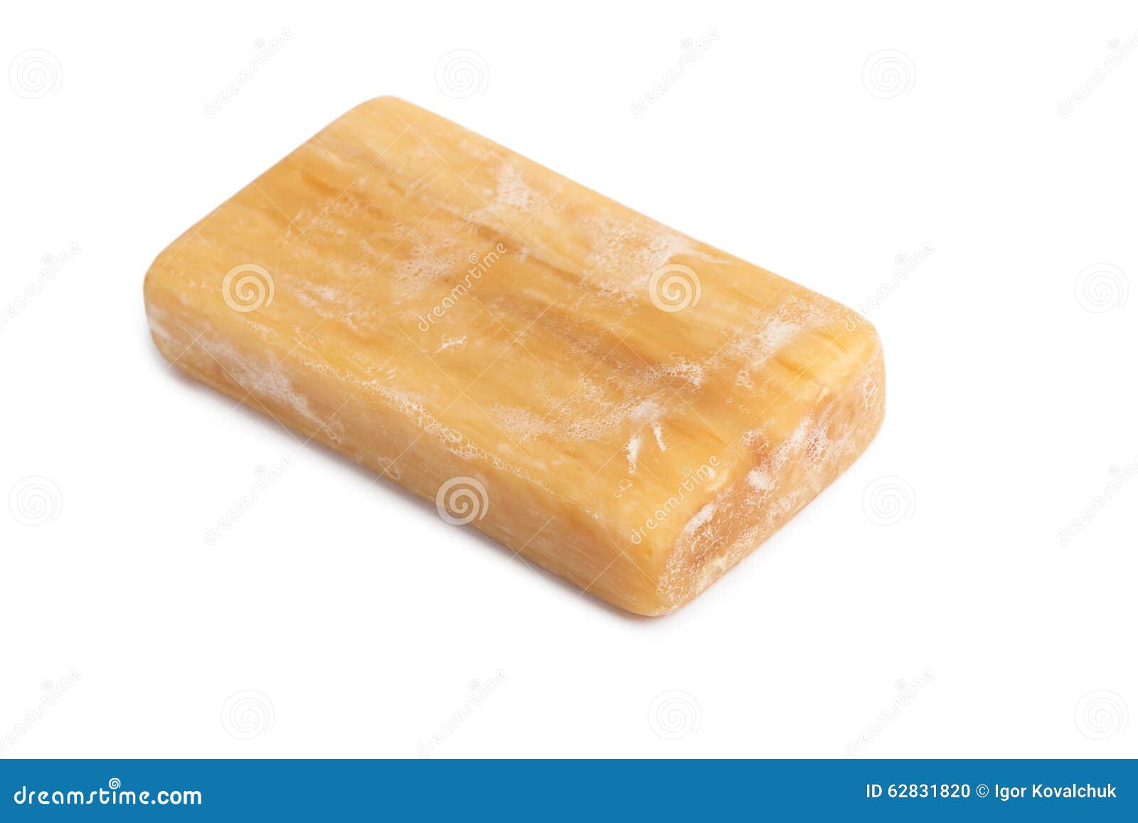 Piece of brown soap stock photo. Image of soap, washing 62831820