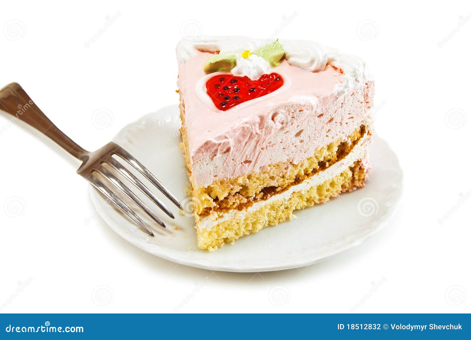 Piece of cake stock photo. Image of chocolate, addiction - 18512832