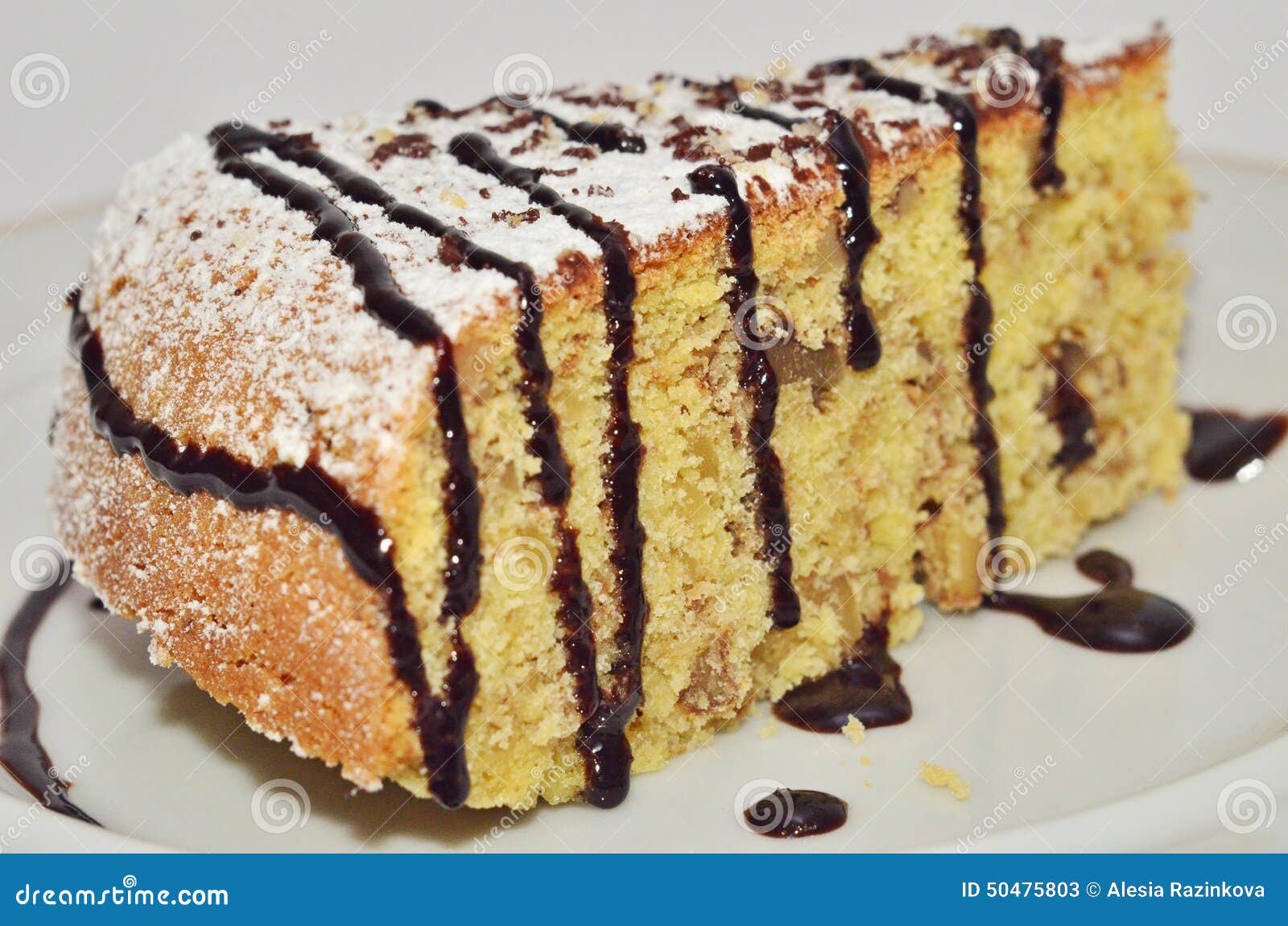 Piece of Corn Cake stock image. Image of closeup, baked 50475803