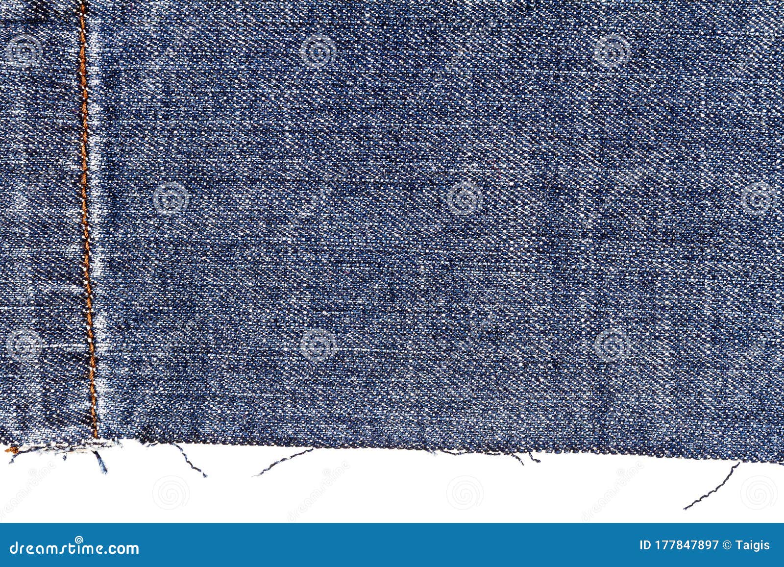 Piece of Dark Blue Jeans Fabric Stock Image - Image of indigo, garment ...