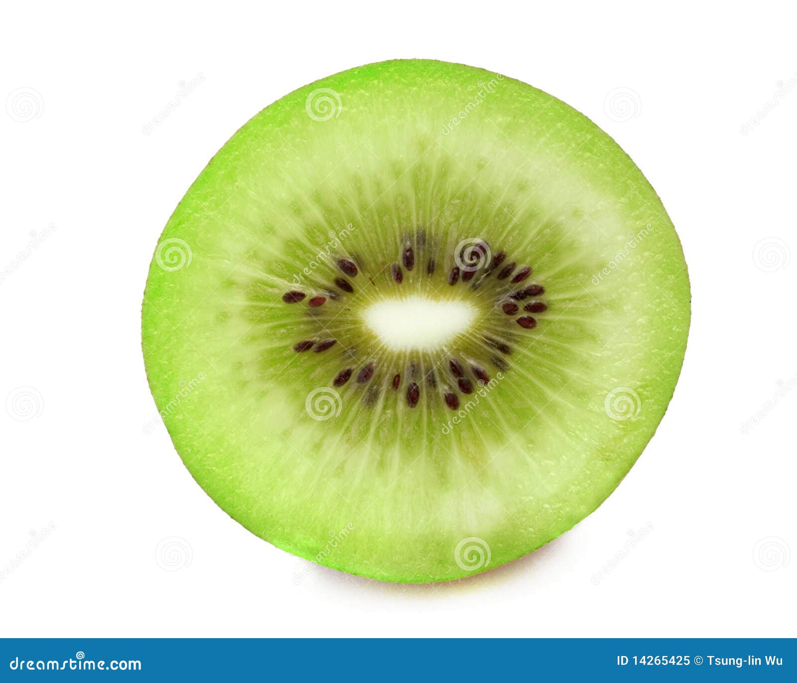 Piece of kiwi fruit stock image. Image of closeup, delicious 14265425