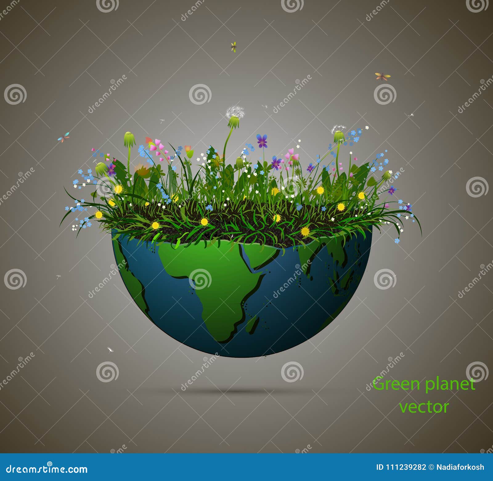 Earth With Flowers Images - Free Download on Freepik