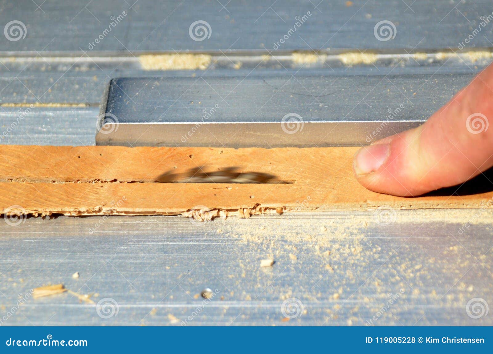 Finger and buzz saw stock photo. Image of carpentry 119005228