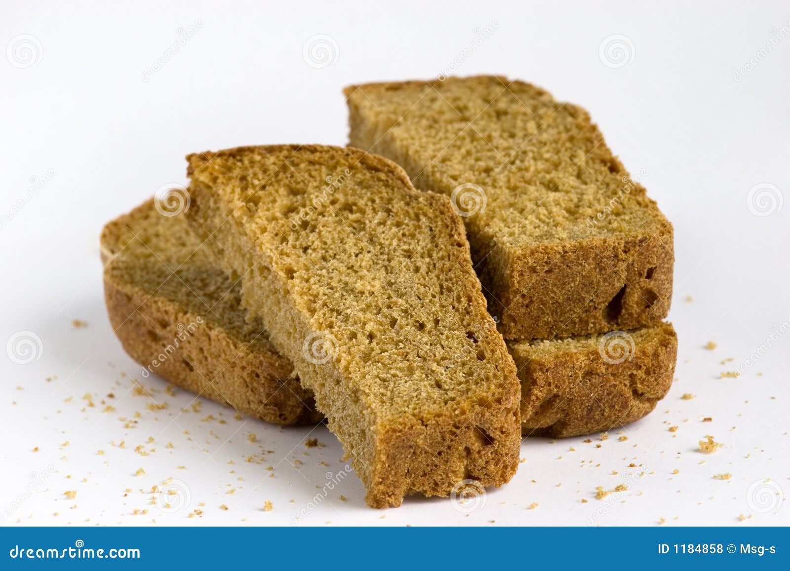 Pieces of bread stock photo. Image of crumbs, complete 1184858