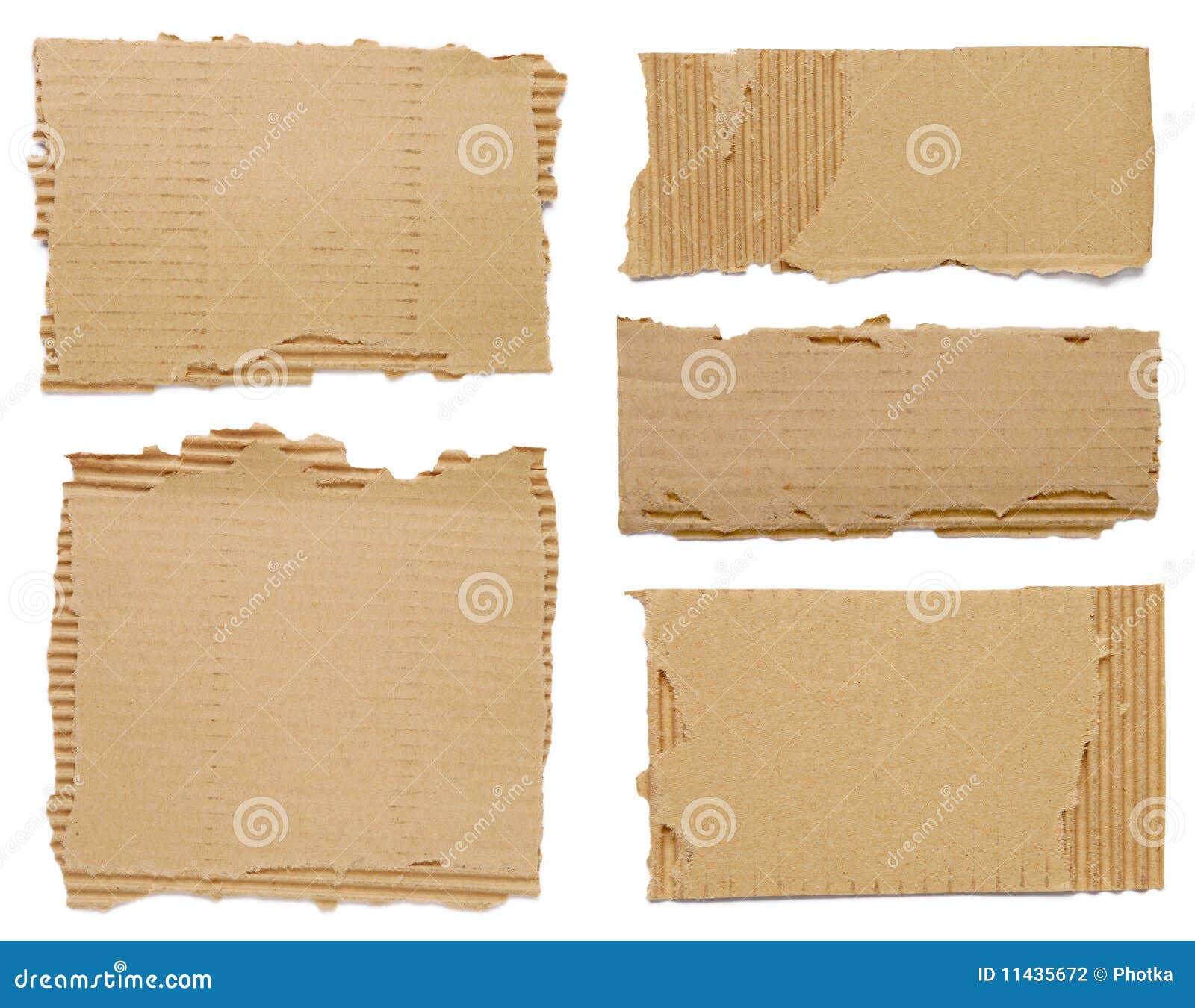 Pieces of cardboard stock photo. Image of board, weathered 11435672