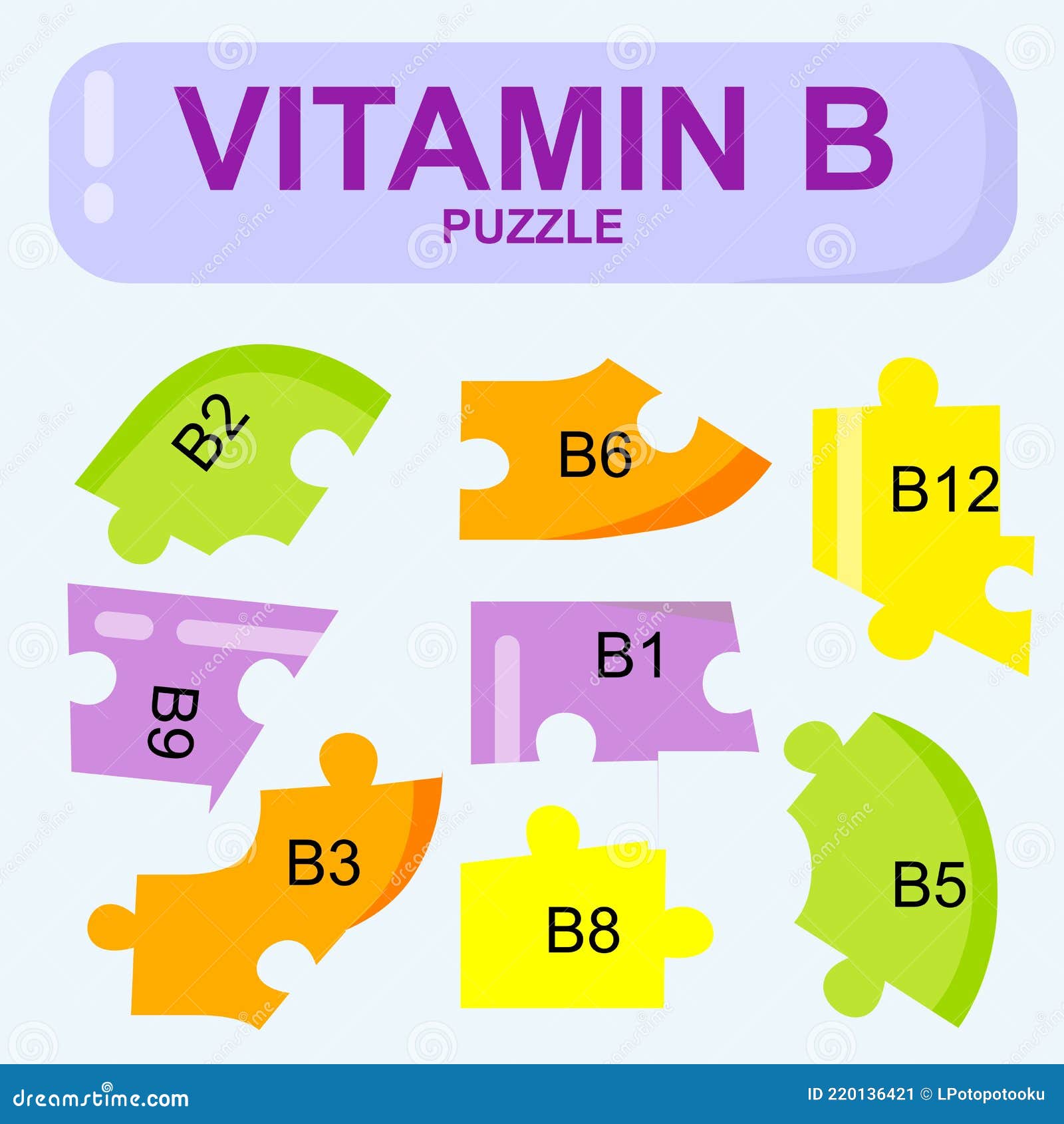 Pieces of Jigsaw Puzzle for Making B Shape. Vector Illustration for  Children Educational Media Stock Vector - Illustration of white, diagram:  220136421