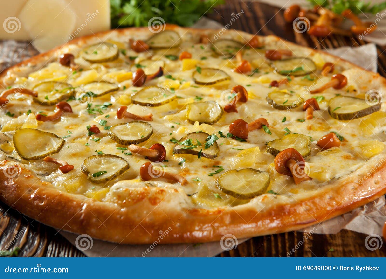 пицца грибная рецепт с опятами фото 9