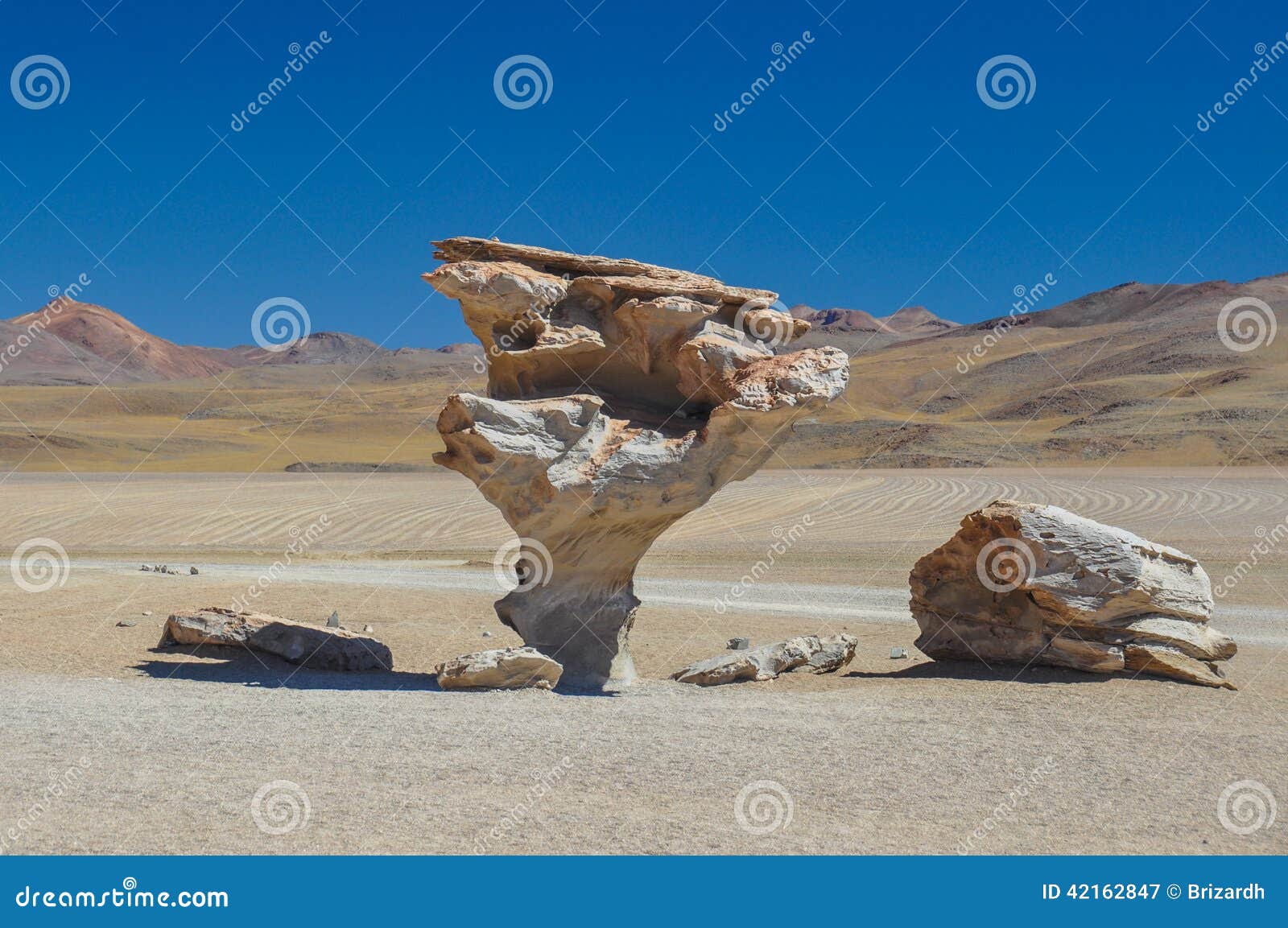 piedra del arbol, sur lipez, south bolivia