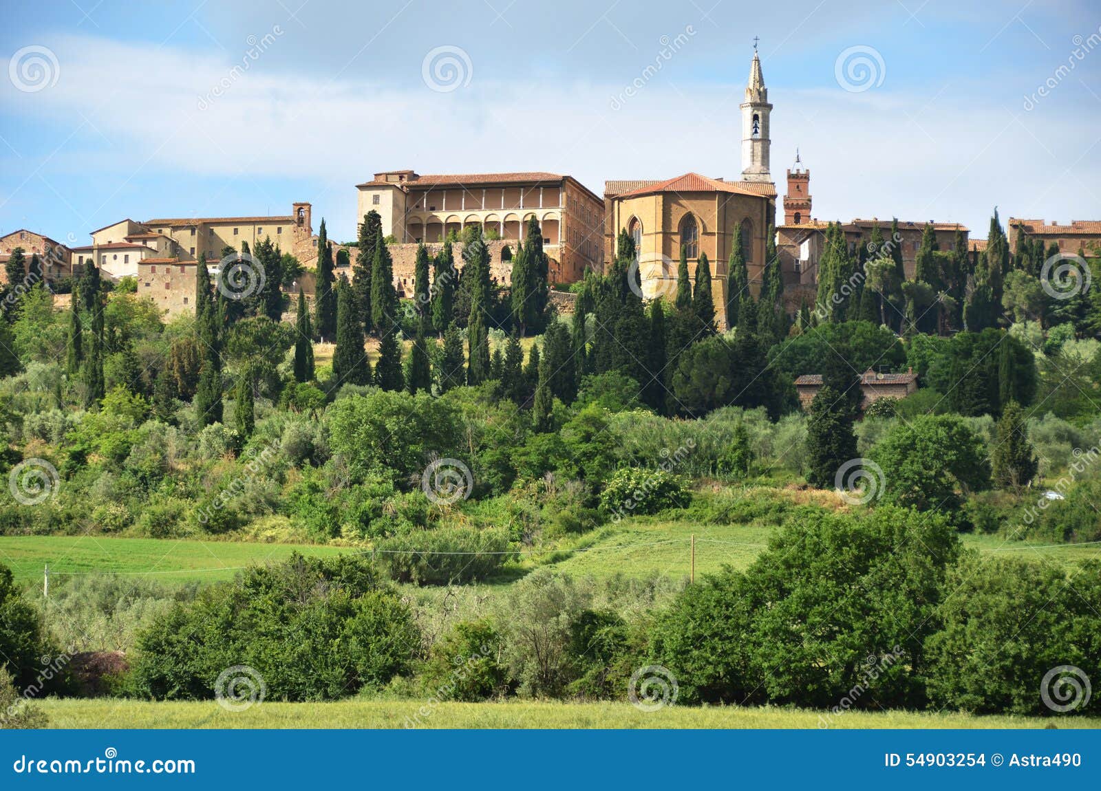 pienza town , italy