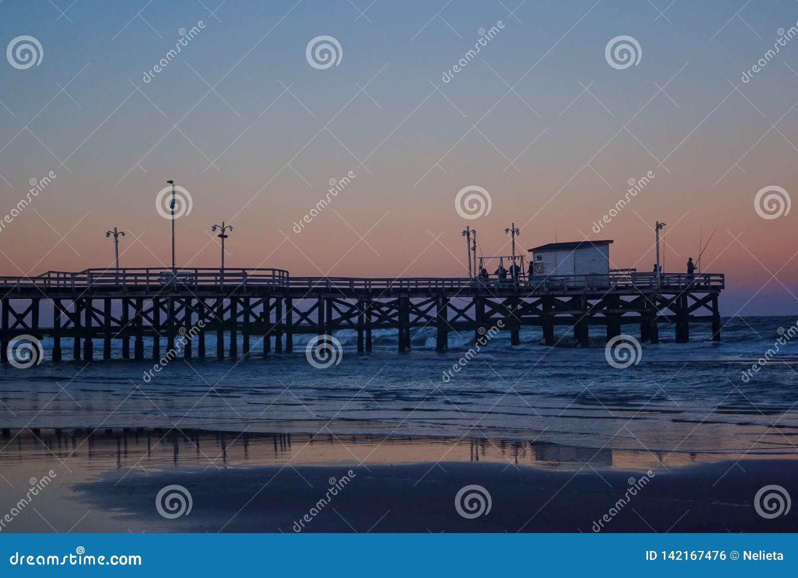the pier in san bernardo del tuyu