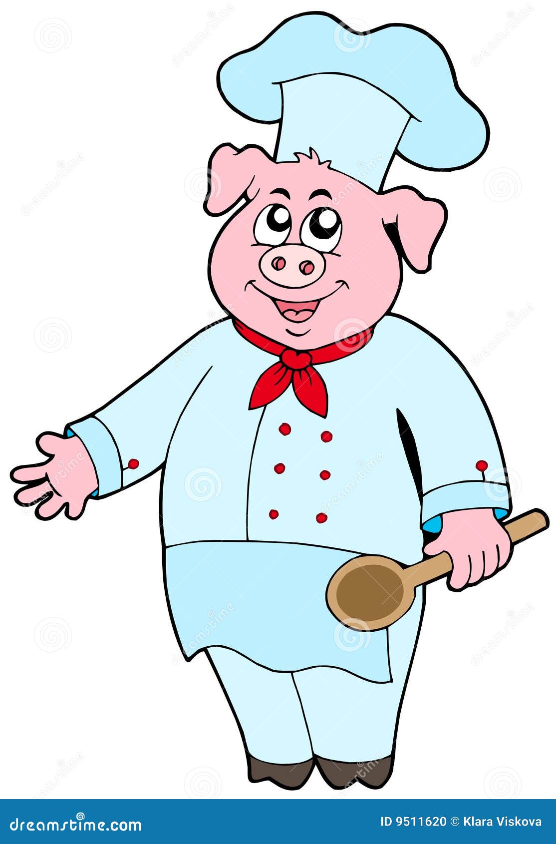 pig chef clipart - photo #44