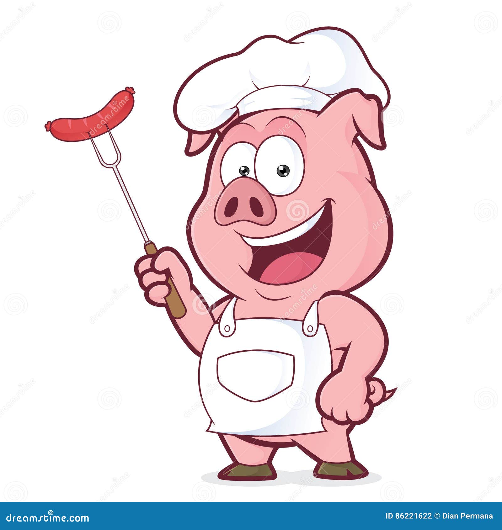 pig clip art character - photo #16