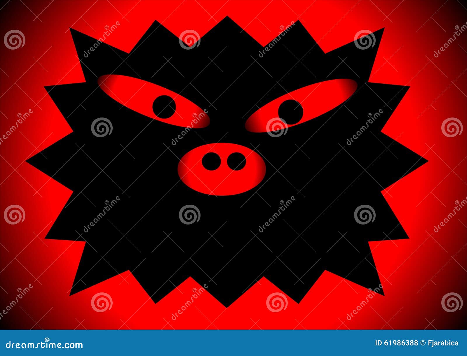 Pig stock illustration. Illustration of suitable, packaging 61986388