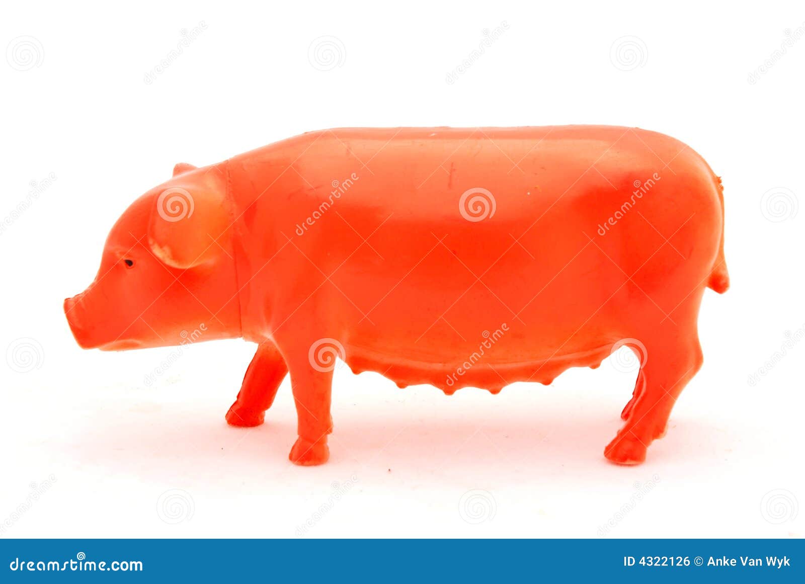 Pig toy stock photo. Image of background, animals, pork 4322126