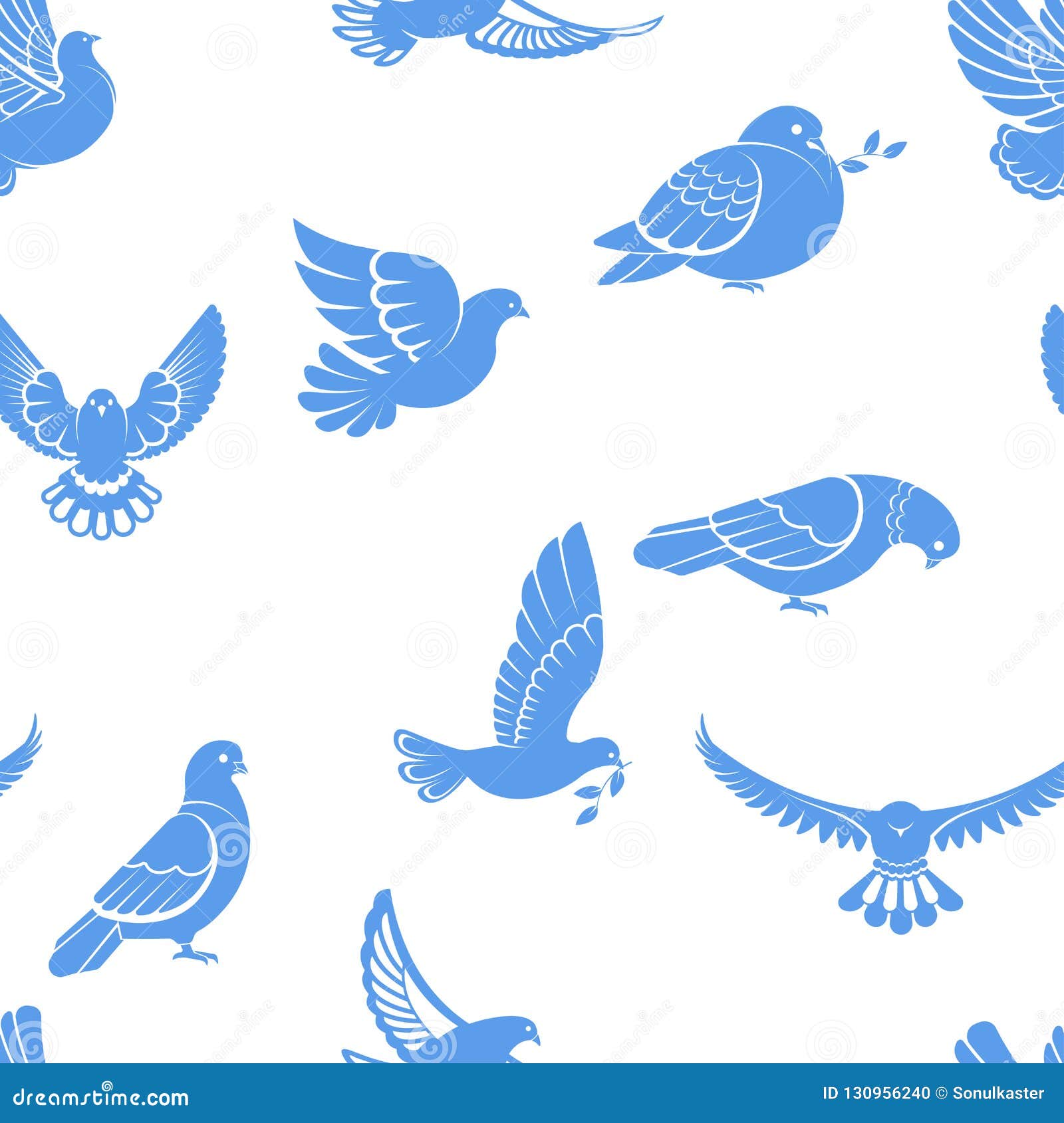 Pigeon Ou Colombe Vol Blanc Doiseau Avec Les Ailes