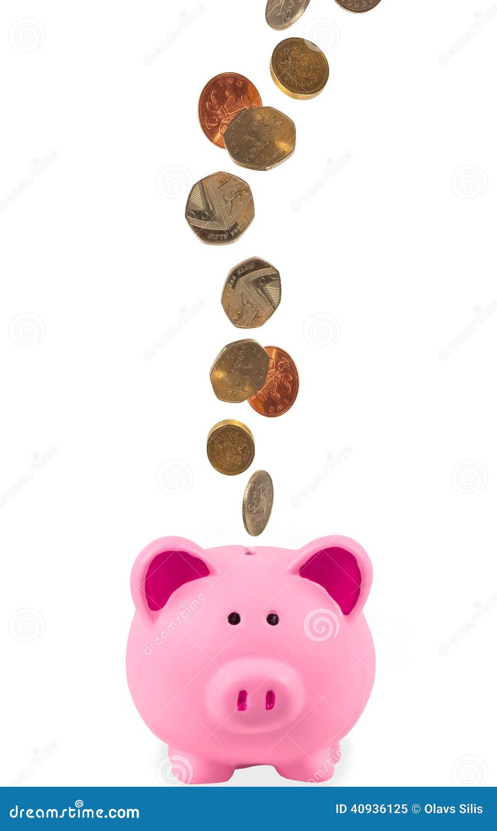 Piggy Bank stock image. Image of piggy, money, isolated 40936125